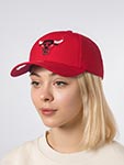 Бейсболка MITCHELL NESS арт. EU246-CHIBUL-RED Chicago Bulls NBA (красный)